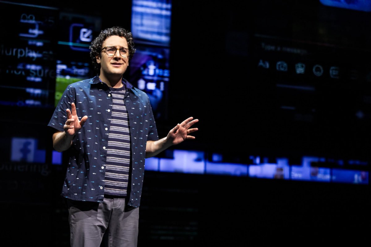 Alessandro Costantini in DEAR EVAN HANSEN – Canadian Company. Photo by Matthew Murphy, 2019.